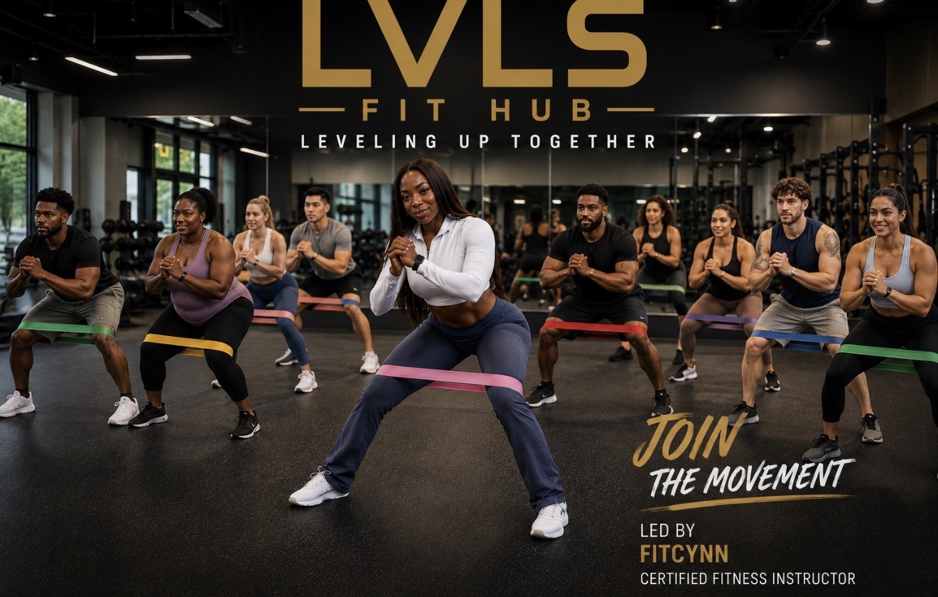 LVLS Fit Hub community workout